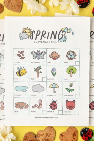 spring scavenger hunt cover