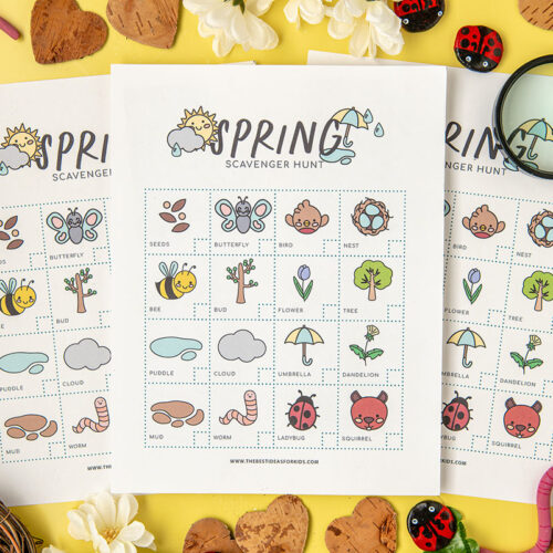 I Spy Spring (Free Printables) - The Best Ideas for Kids