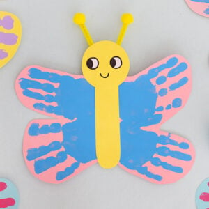 Butterfly Handprint Craft for Mother's Day cover