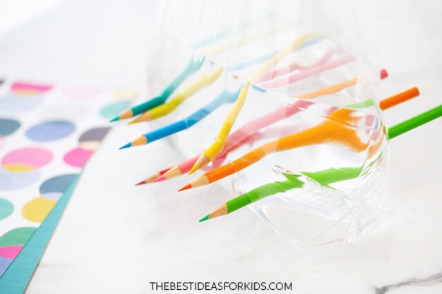 Pencils Through a Bag Experiment