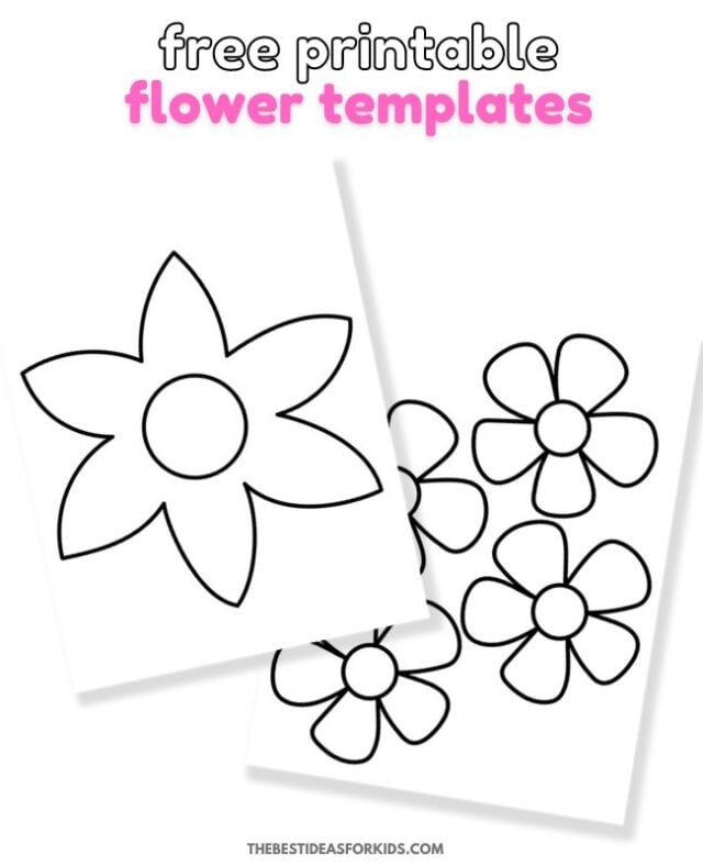 flower template pin
