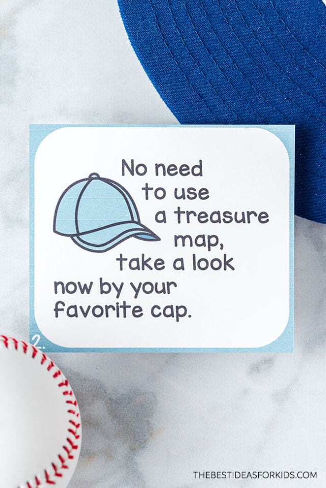 Father's Day Treasure Hunt Cards
