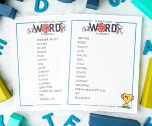 Father's Day Word Scramble