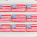 Fourth of July Flag Wafers cover