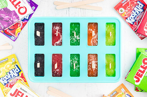 Frozen popsicles