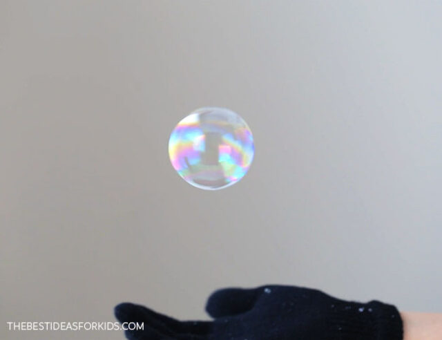 Homemade Bouncing Bubbles