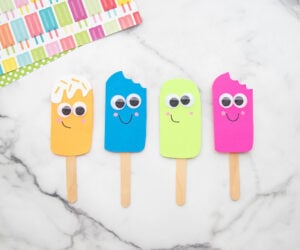 Popsicle Craft for Father's Day
