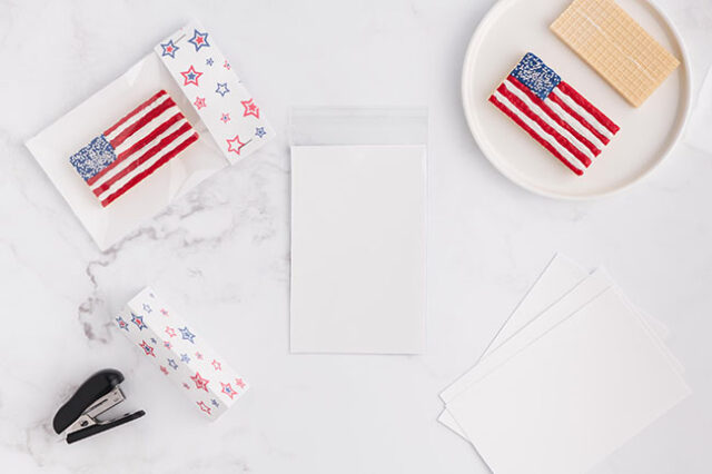 Stapling bag toppers