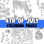 4th of July Coloring Pages