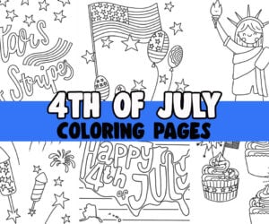 4th of July Coloring Pages