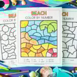 Beach Color by Number