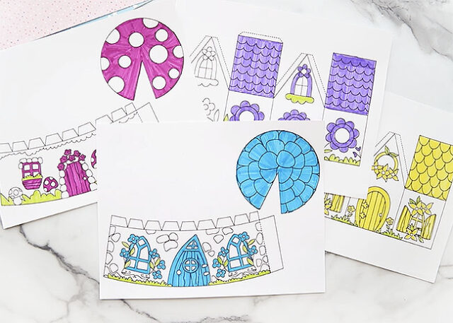 Colored in printables