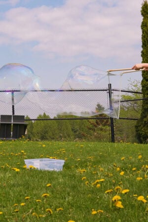 DIY Giant Bubbles
