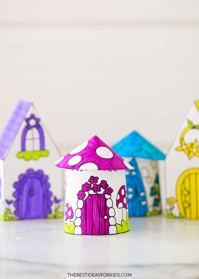 Easy Fairy Houses for Kids
