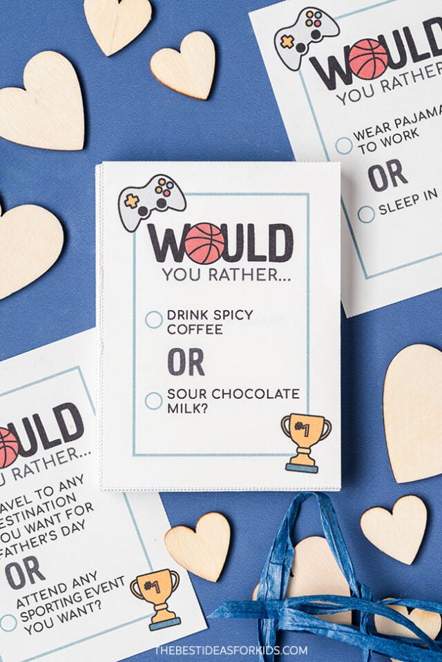 Father's Day Would You Rather Cards