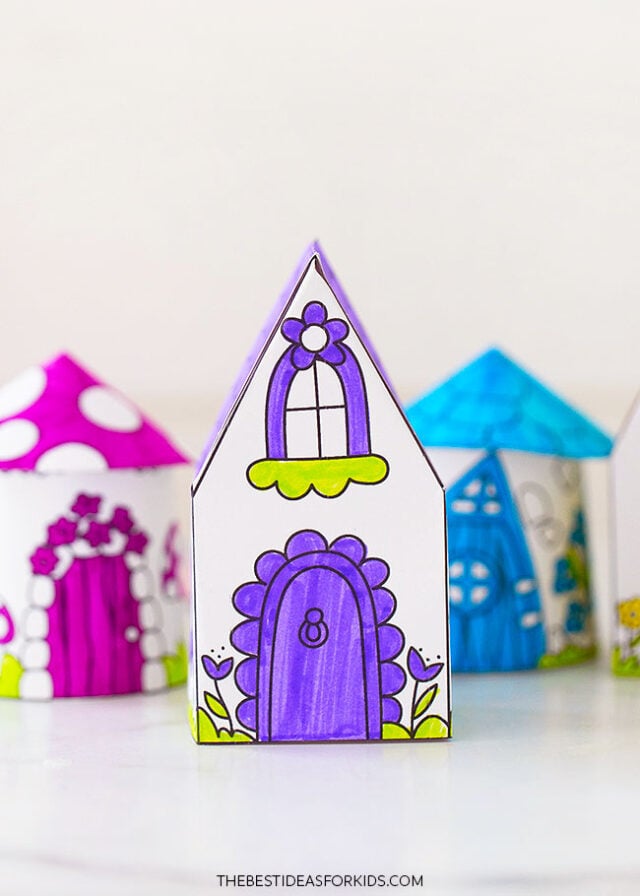 Free Printable Fairy Houses