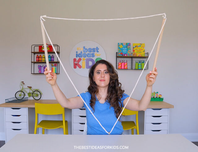 Homemade Giant Bubble Wand