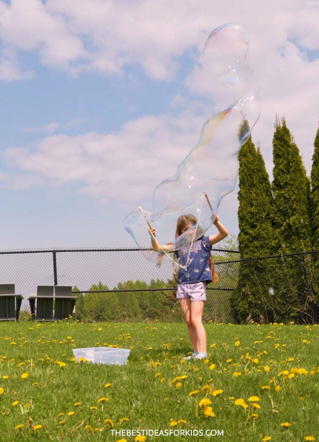 How to Make a Giant Bubble Wand