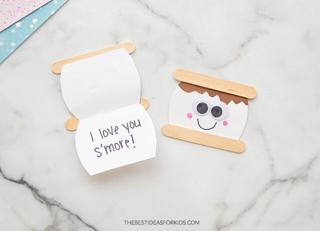Preschool Smores Craft