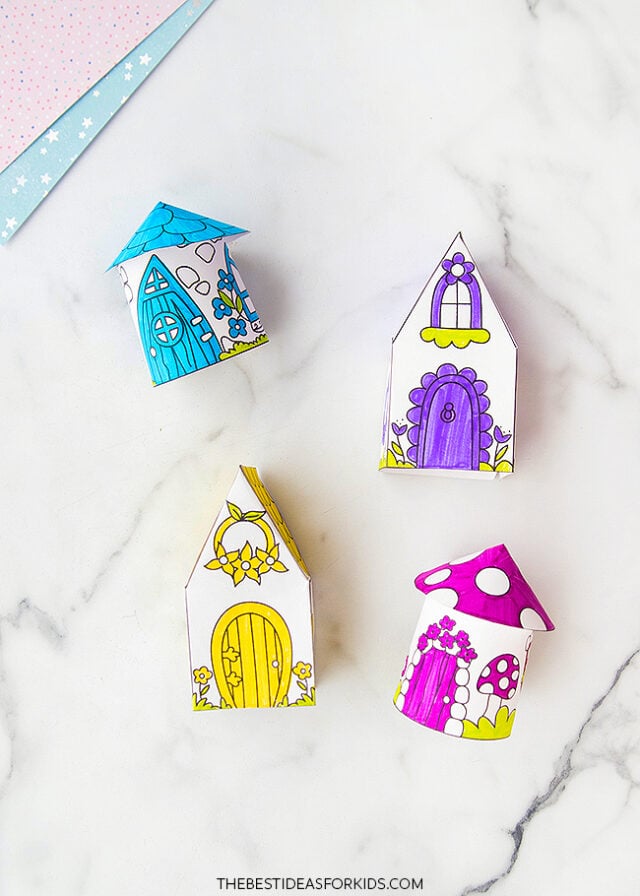 Printable Fairy Houses