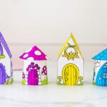Printable Paper Fairy Houses cover