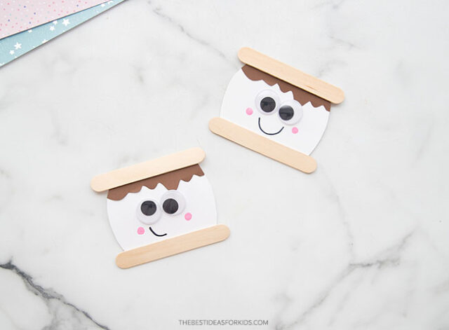 Smores Craft Template