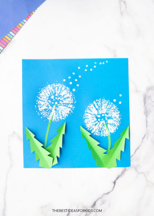 How to Paint Dandelions with Toilet Paper Rolls The Best Ideas for Kids