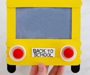 Popsicle Stick Bus