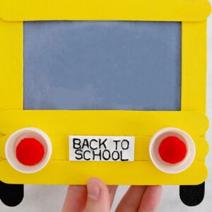 Popsicle Stick Bus