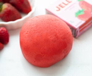 Strawberry Playdough
