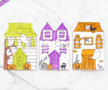 Halloween Haunted House Cards cover