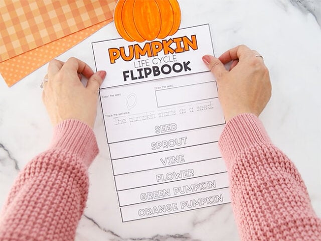 Attach topper to flipbook
