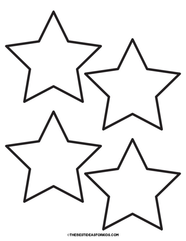star template #1 - 4 per page