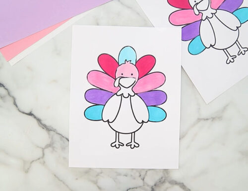 Unicorn Turkey Disguise (Free Printable) - The Best Ideas for Kids