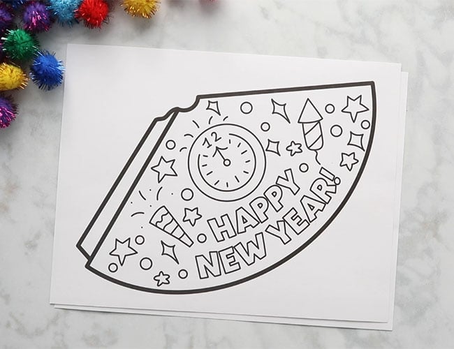 Printable New Years Hat - The Best Ideas for Kids