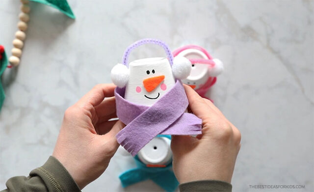 Terracotta Snowman DIY