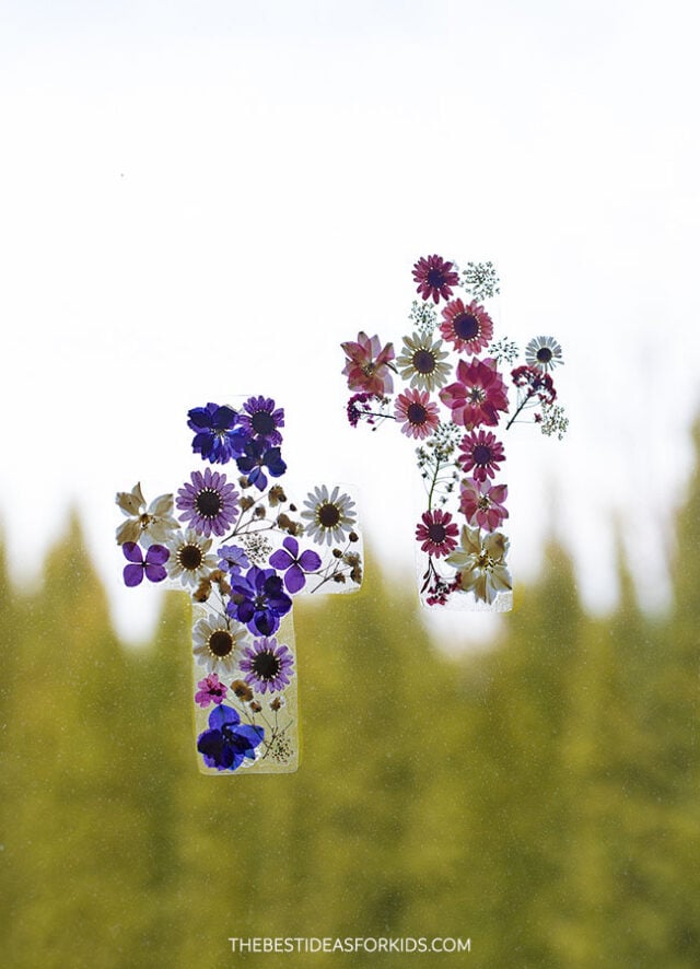 Cross Suncatcher DIY