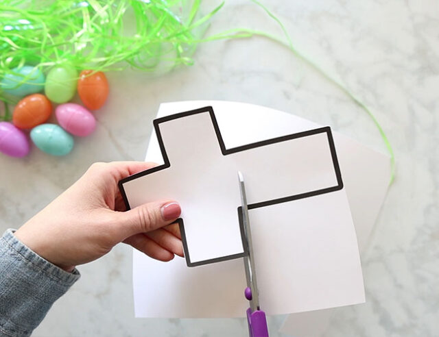 Cut out Cross Template