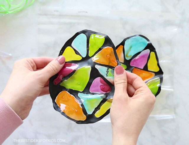 Geometric Egg Window Cling