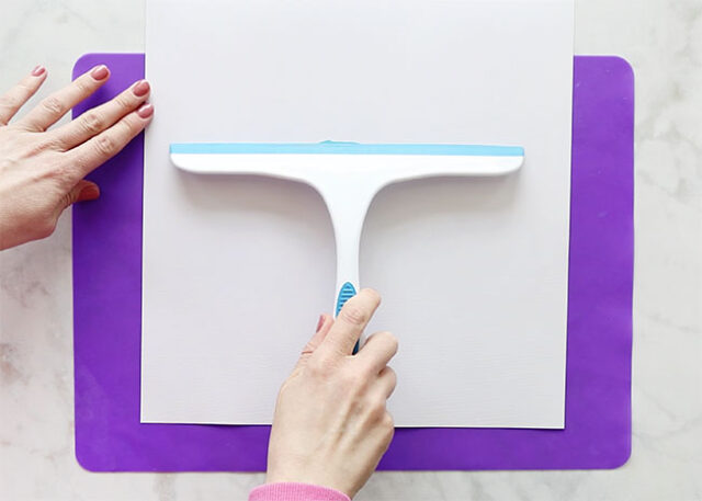 Squeegee at top of page