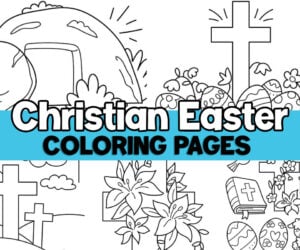 Christian Easter Coloring Pages