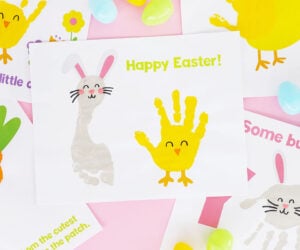 Easter Handprint Printables