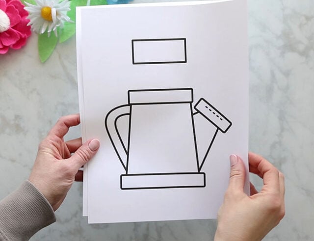 Print off Flower Templates