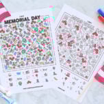 Printable Memorial Day I Spy