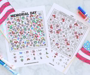 Printable Memorial Day I Spy