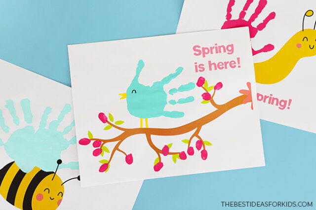 Spring Footprint Printables