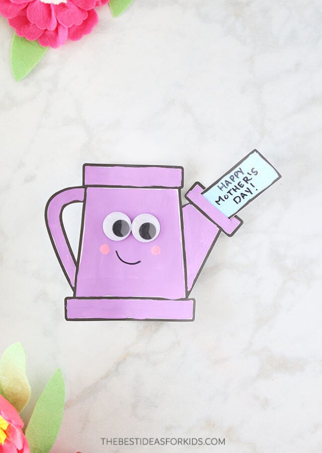 Watering Can Craft Template