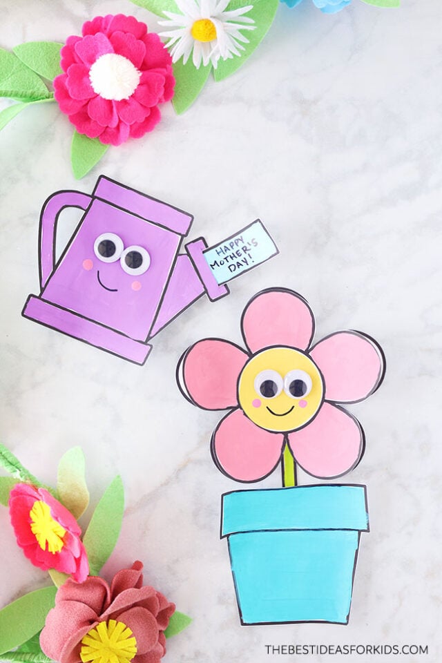 Watering Can Paper Craft
