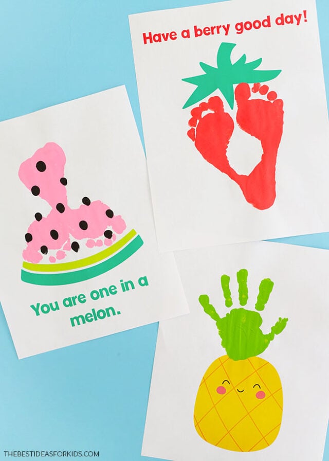 Handprint Art for Summer