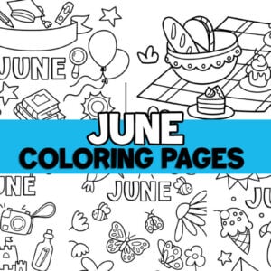 June Coloring Pages